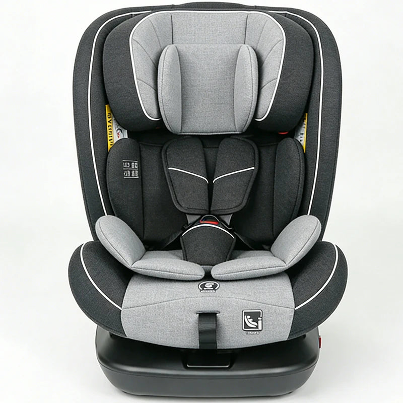 Stock All in One Convertible Isofix 360 Degree Rotate Baby Car Seat 0-12 Years Old Baby Car Seat Can Sit and Lie Down