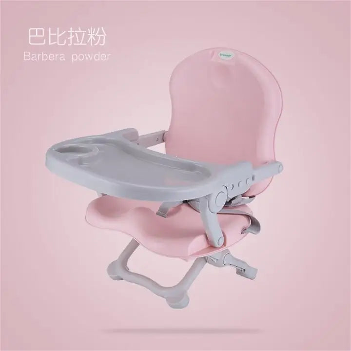 Polyester Material 3in1 Portable Toddler Booster Seat Baby Booster Seatfor Dining Table Removable Tray Cushion