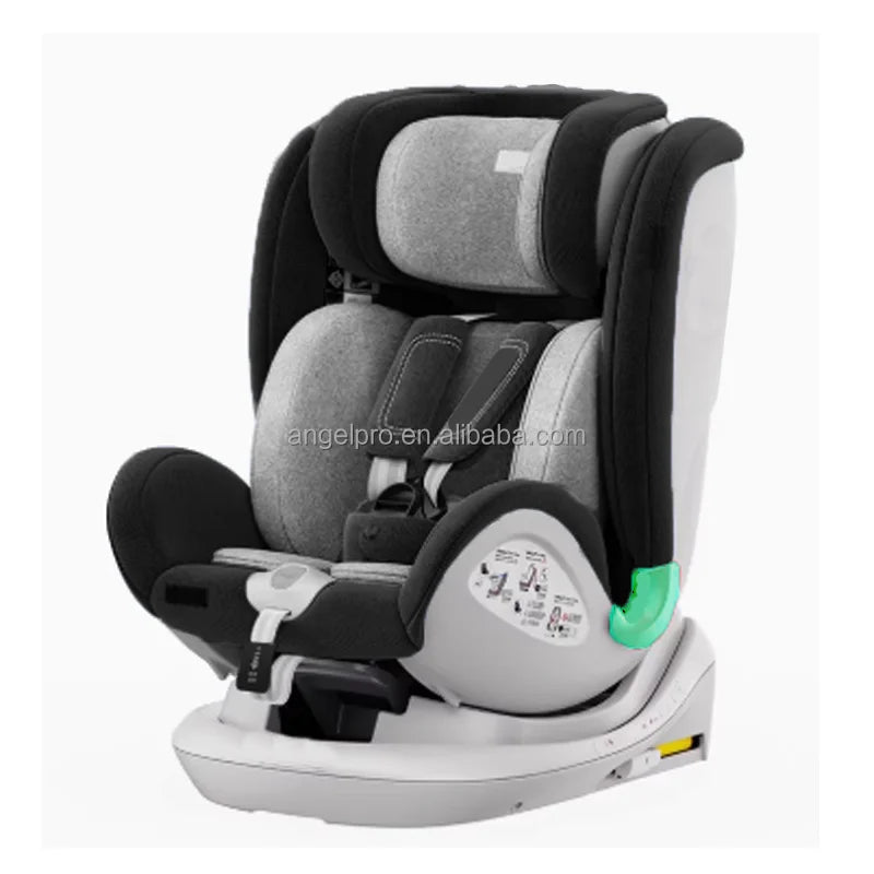 Universal Rotating Child Safety Seat Car-Mounted Reclining Baby Car Seat for Newborns 0-2-3-4-12 Years