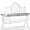 Portable Foldable Crib Tent Breathable Bassinet Mosquito Net Cover for Home Keeps Cats/Bugs Out While Baby Sleeps Comfortably