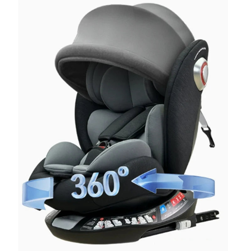 Fast Shipping Factory Supply Custom Logo Group 0+123 Rotate Infant Portable Safety 360 Degree Baby Child Car Seats