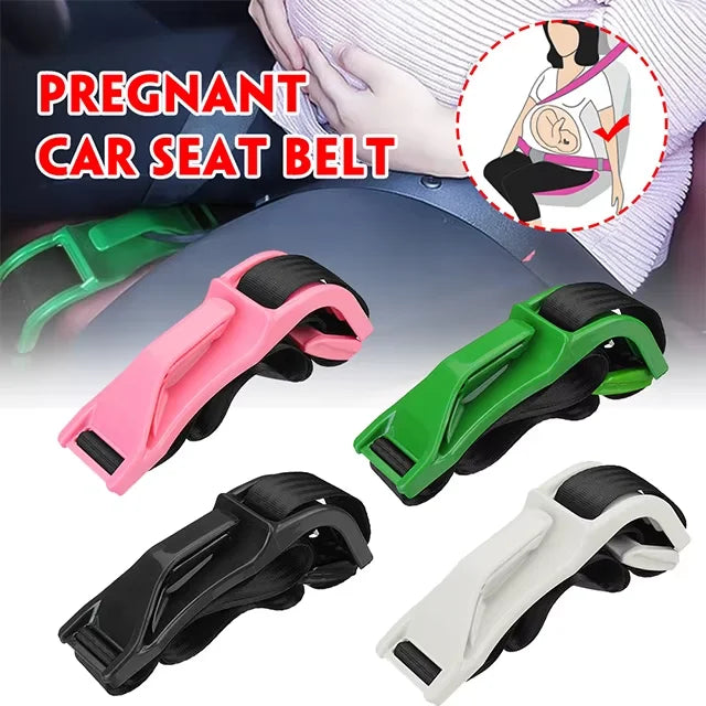 Pregnancy Car Seat Belt Adjuster Auto Driving Seat Belt Positioner for Maternity Belly Protection Seat Belt Adjuster