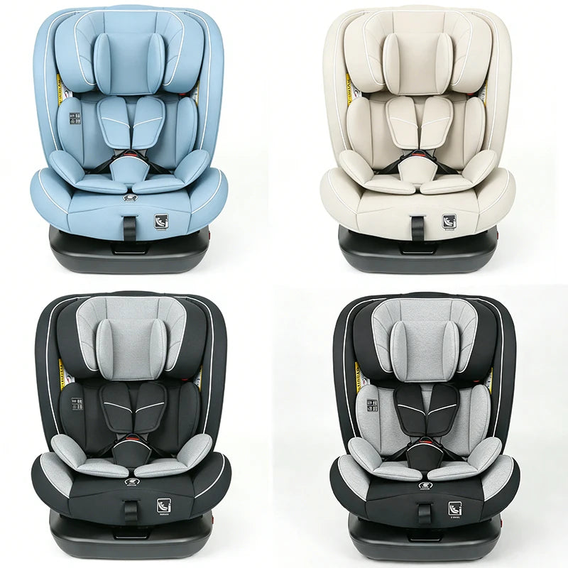 Stock All in One Convertible Isofix 360 Degree Rotate Baby Car Seat 0-12 Years Old Baby Car Seat Can Sit and Lie Down