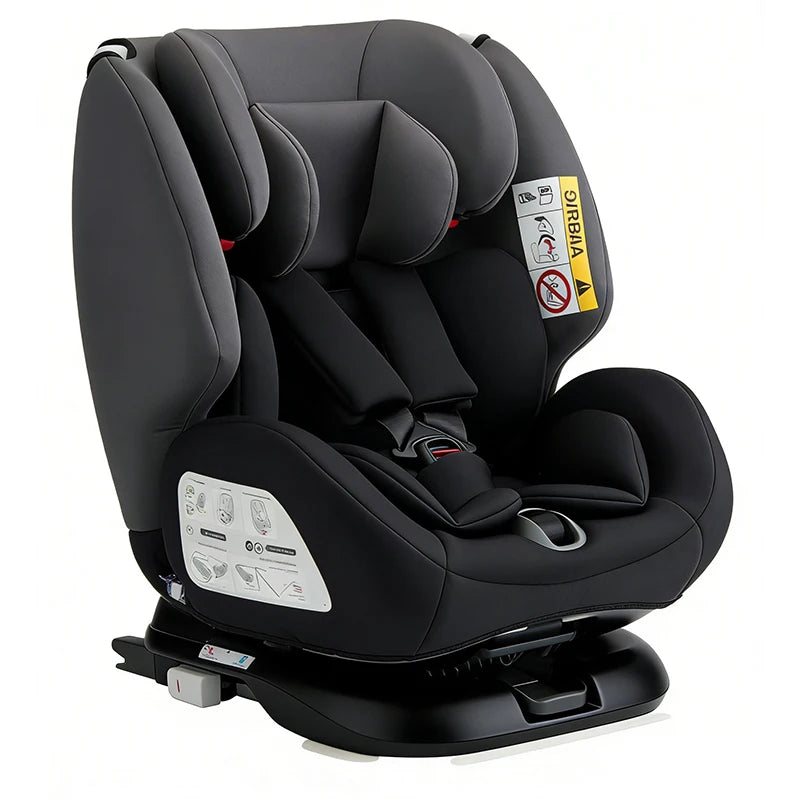 Universal Rotating Child Safety Seat Car-Mounted Reclining Baby Car Seat for Newborns 0-2-3-4-12 Years