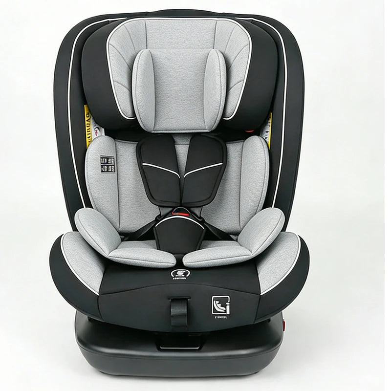 New design Child Safety Seat-Car-mounted Baby Car Seat with 360-degree Rotation CE Certified 22-27kg Capacity