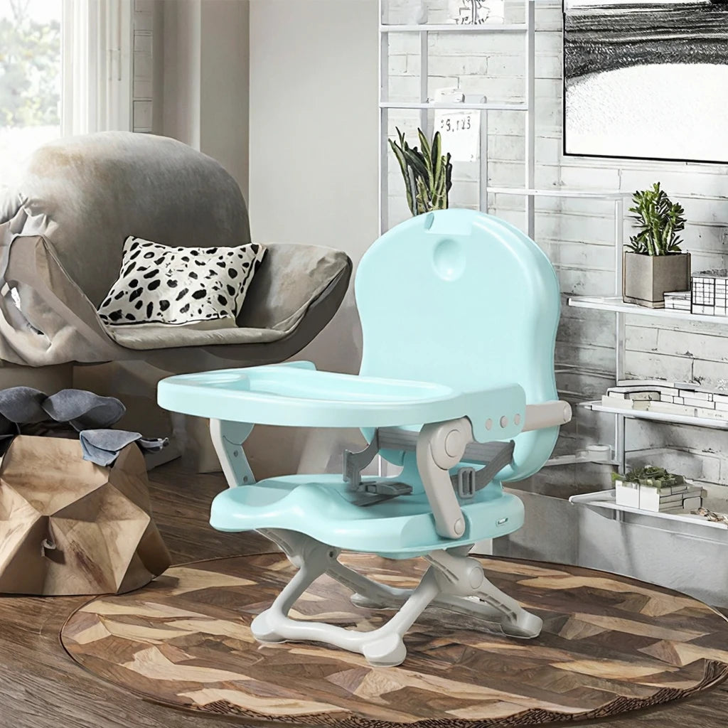 Polyester Material 3in1 Portable Toddler Booster Seat Baby Booster Seatfor Dining Table Removable Tray Cushion