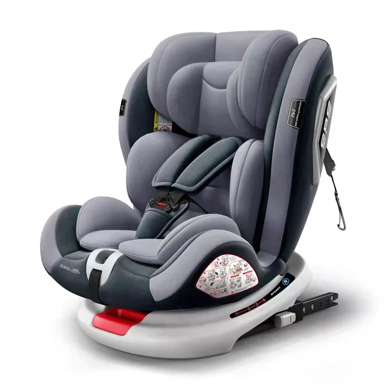 Purorigin I-size ECE R44 Great Quality Portable Rotating 360 Group 0-12 Baby Car Seat Infant Car Seat with ISOFIX and LATCH
