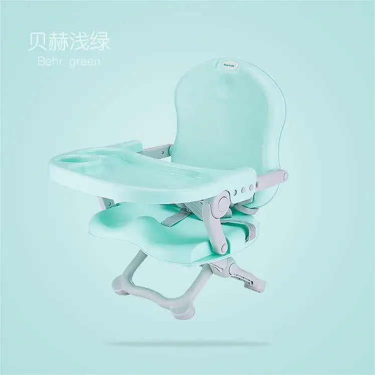 Polyester Material 3in1 Portable Toddler Booster Seat Baby Booster Seatfor Dining Table Removable Tray Cushion