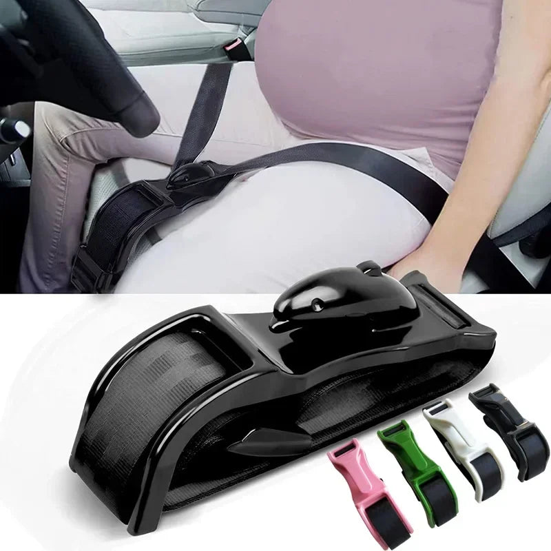 Pregnant Car Seat Safety Belt Woman Maternity Belly Support Belt Moms Belly Unborn Baby Protector Adjuster Extender Accessories