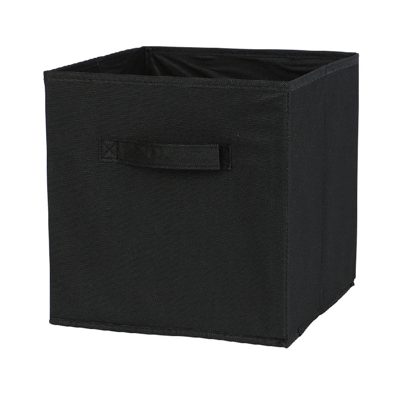 Collapsible Cube Storage Bin Non Woven Fabric Storage Box Home Supplies Closet And Toys Storage,Clothing bookcase storage box