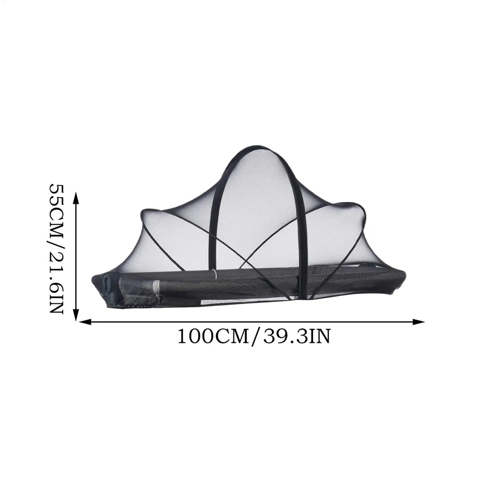 Breathable Mesh Bassinet Cover Foldable Cradle Netting for Stroller Playpen Bed Bug Protection Baby Cot Mosquito Net Infant