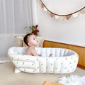 Non Slip Portable Baby Bath Tub Foldable Inflatable Swimming Pool For Kids Infant Bathtub