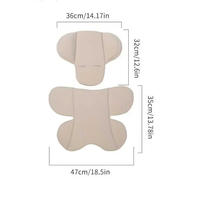 Car Seat Cushion Stroller Mat Baby Changing Pad Universal Waist Head Protector Four Seasons Use Safe For Youngsters Gift