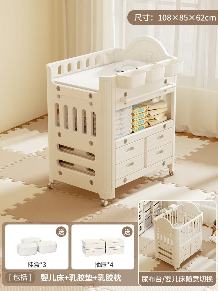 AG  Baby Diaper-Changing  Touch Baby Caring Table Diaper Changing Removable Newborn Bath