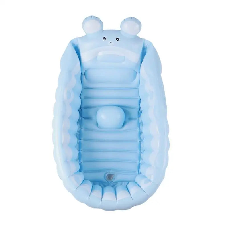 Inflatable Toddler Bathtub Toddler Bath Tub Space-Saving Air Swimming Pool For Shower Swimming Pool Home Use Daycare Hospital