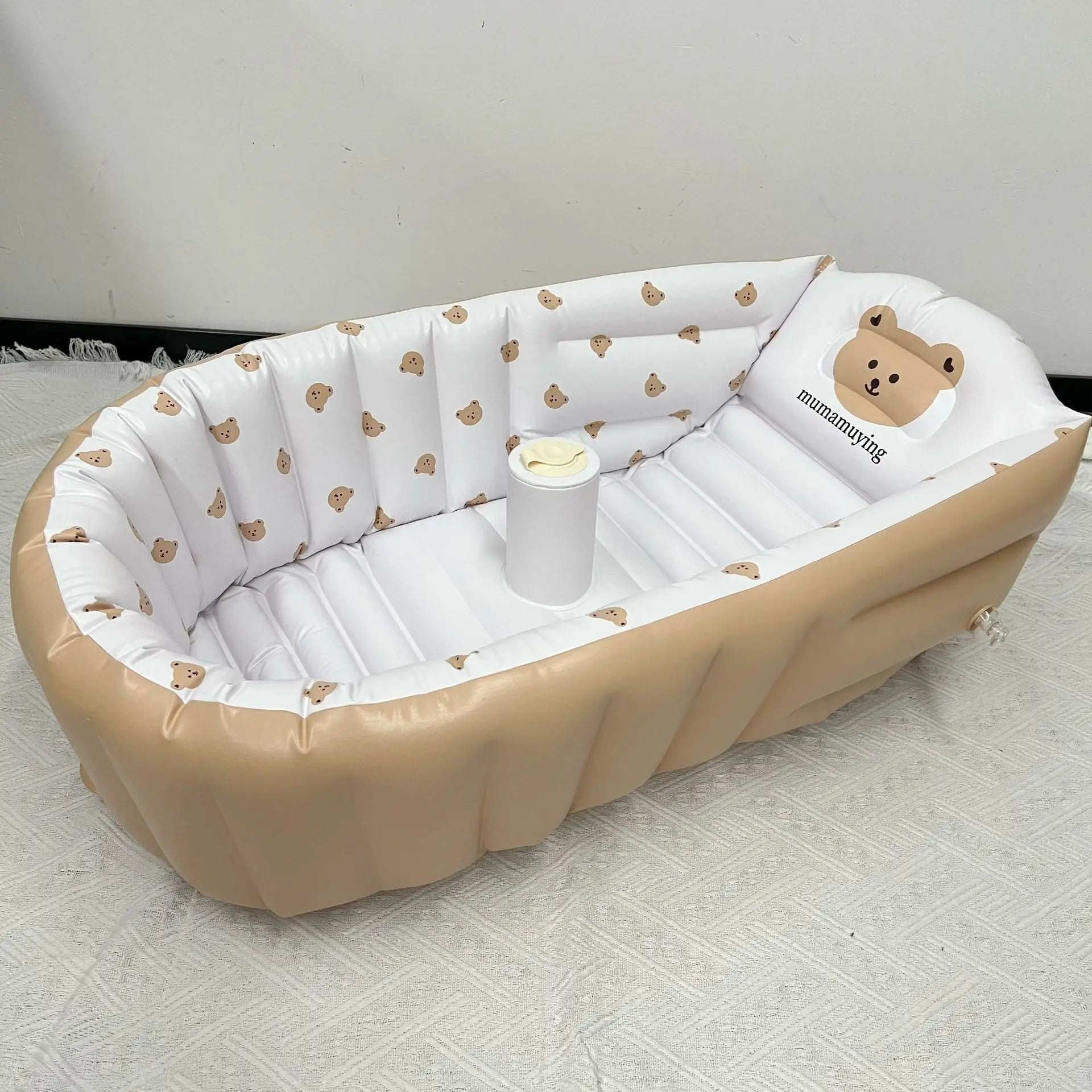 Non Slip Portable Baby Bath Tub Foldable Inflatable Swimming Pool For Kids Infant Bathtub