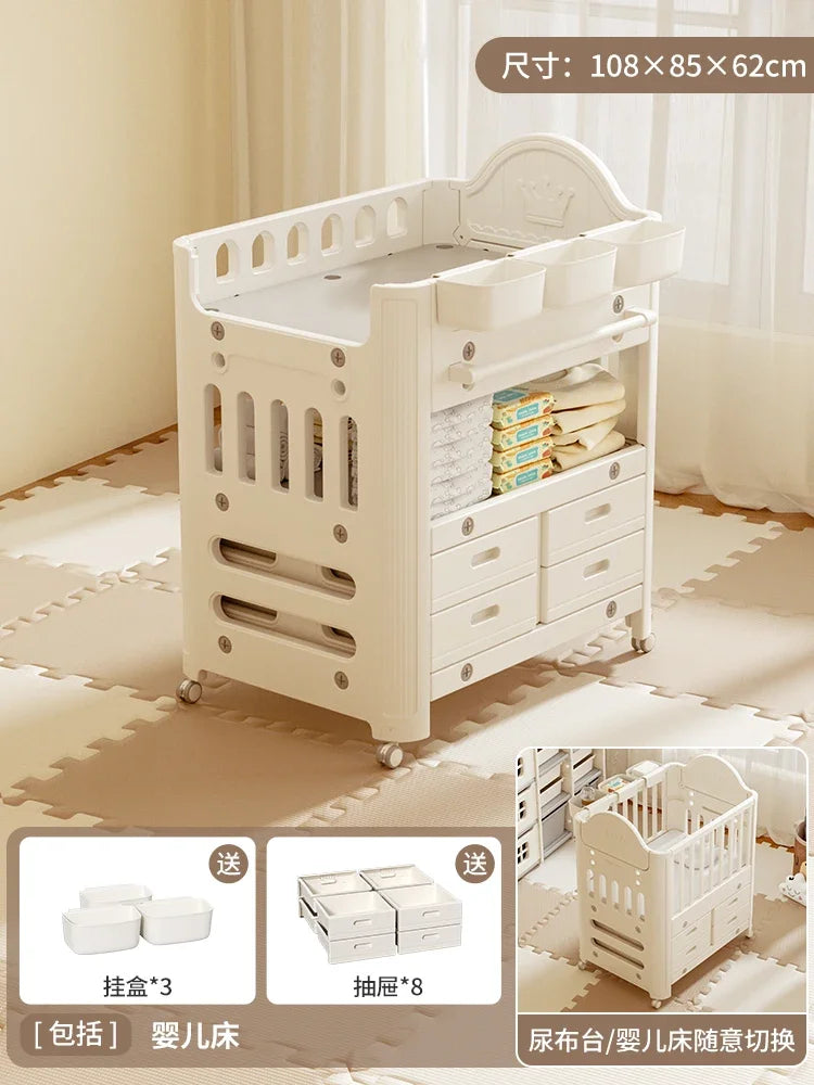 AG  Baby Diaper-Changing  Touch Baby Caring Table Diaper Changing Removable Newborn Bath