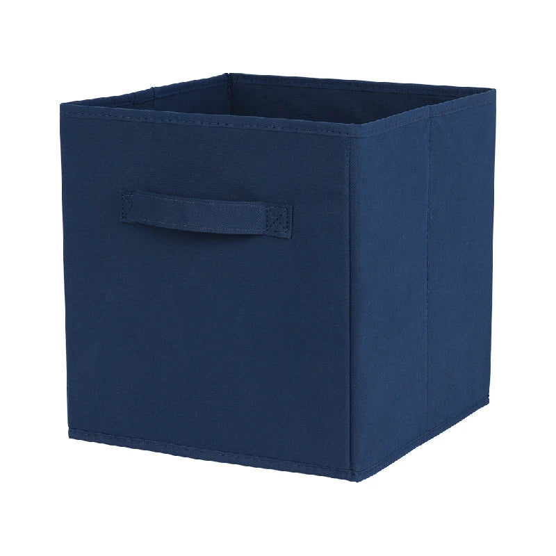Collapsible Cube Storage Bin Non Woven Fabric Storage Box Home Supplies Closet And Toys Storage,Clothing bookcase storage box