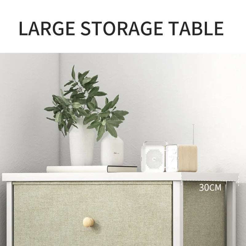 Chest household bedside table simple modern chest of drawers