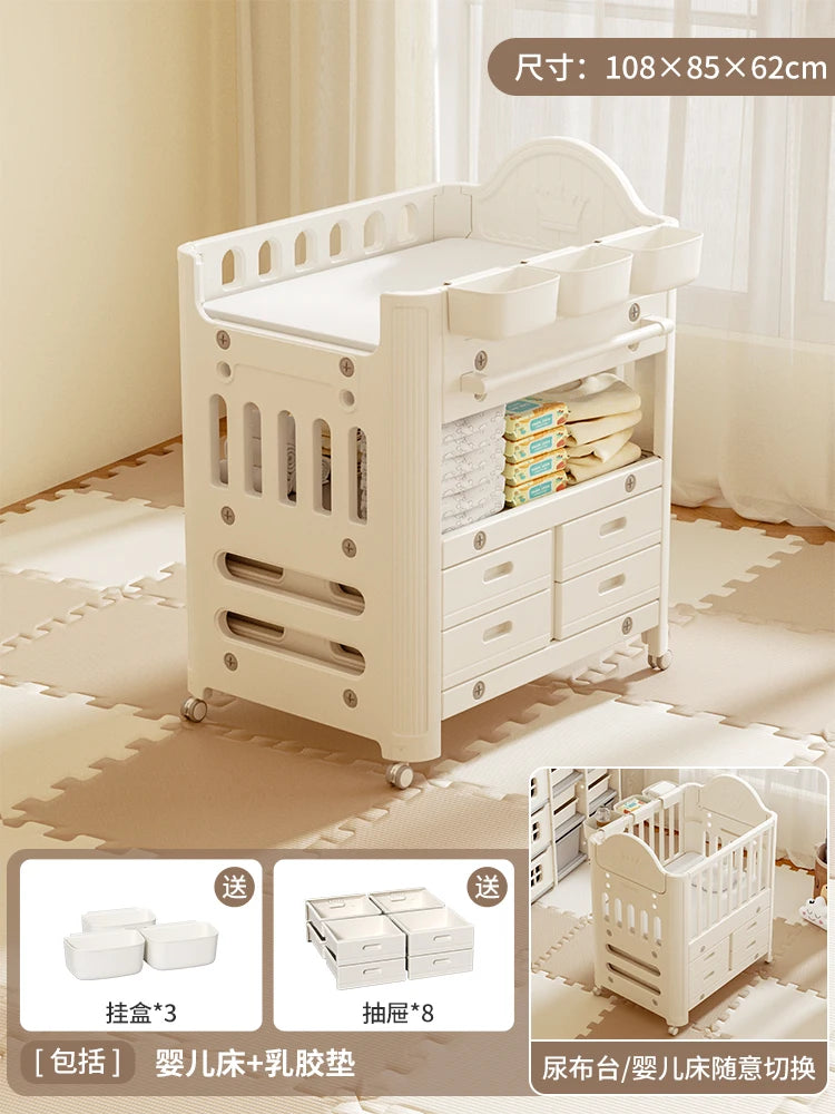 AG  Baby Diaper-Changing  Touch Baby Caring Table Diaper Changing Removable Newborn Bath