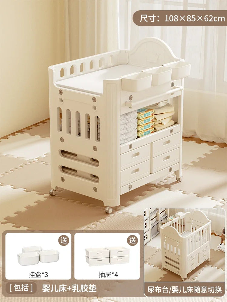 AG  Baby Diaper-Changing  Touch Baby Caring Table Diaper Changing Removable Newborn Bath