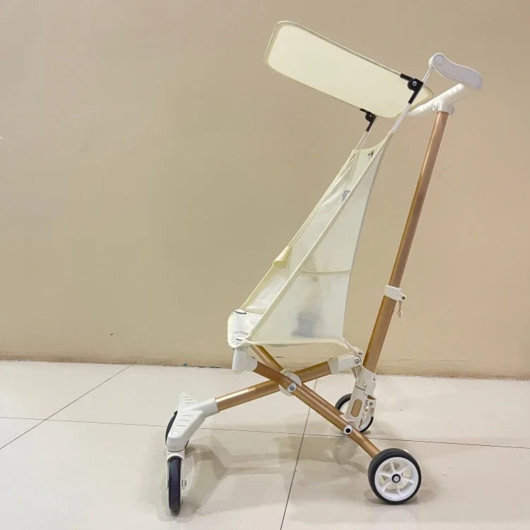 Lightweight Travel Stroller High Quality Baby Stroller Comfortable 1-8 Years Old Foldable Four Wheels Stroller Pram