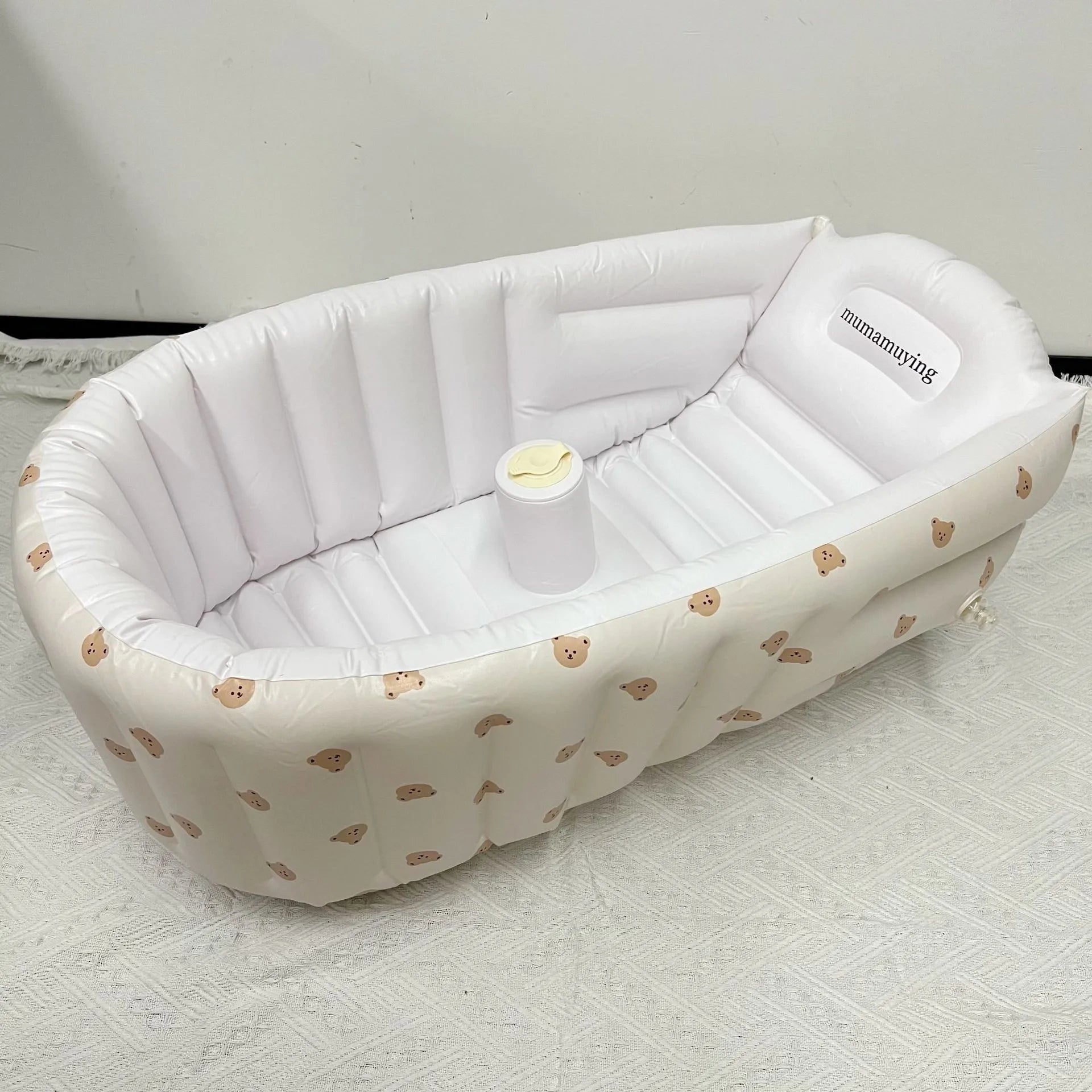 Non Slip Portable Baby Bath Tub Foldable Inflatable Swimming Pool For Kids Infant Bathtub
