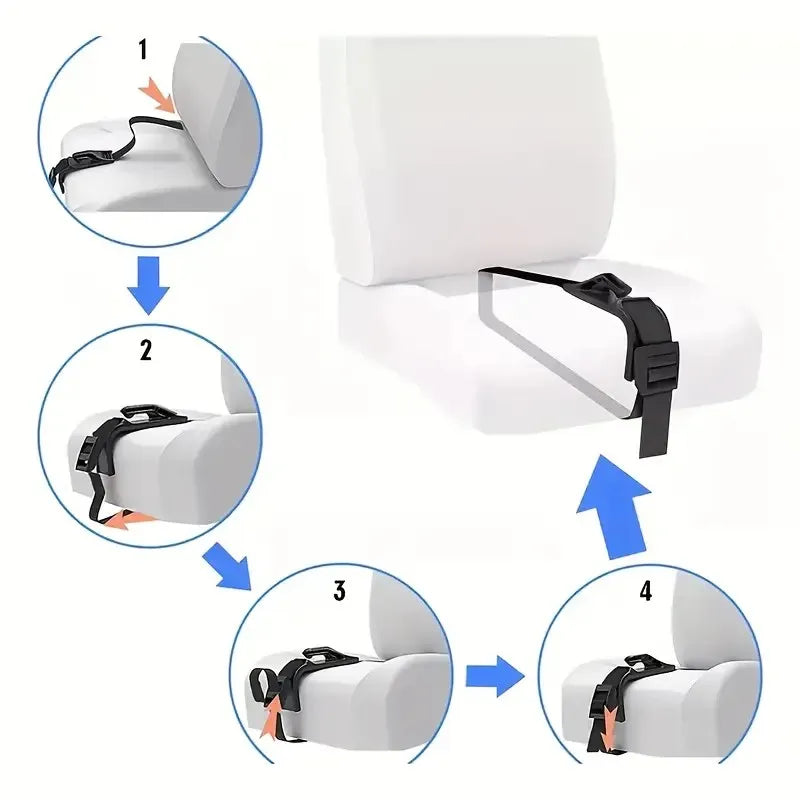 Maternity Seat Belt Anti-Chafe Belly Support Strap | Driving Assistant Anti-Squeeze Cover Limiter