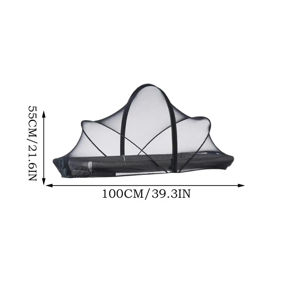 Breathable Mesh Bassinet Cover Foldable Cradle Netting for Stroller Playpen Bed Bug Protection Baby Cot Mosquito Net Infant