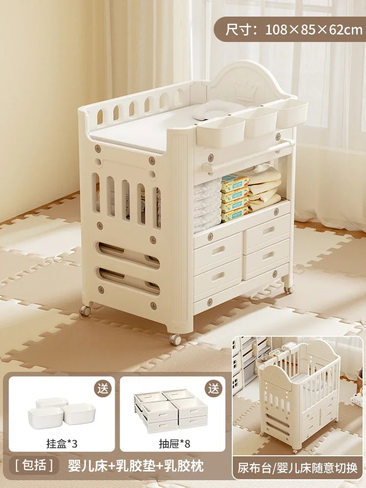 AG  Baby Diaper-Changing  Touch Baby Caring Table Diaper Changing Removable Newborn Bath