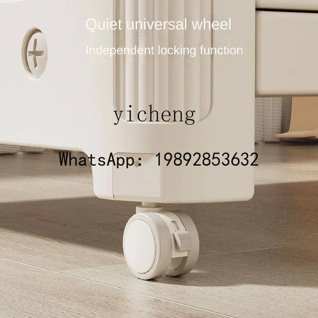 AD Diaper-Changing Table Baby Touching Baby  Table Diaper Changing Movable Newborn Massage Touching Bath Crib