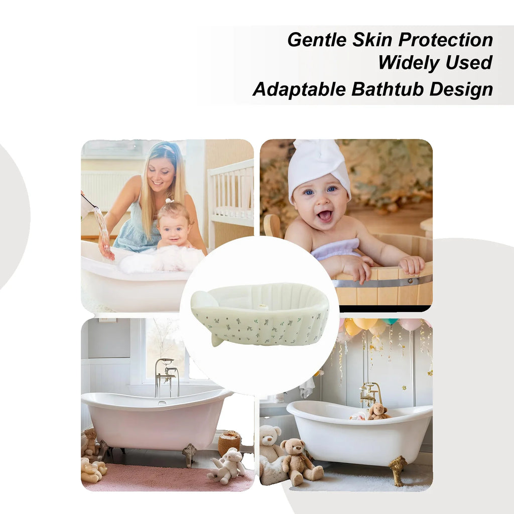 Baby Swimming Bathtub Children's Portable Outdoor Inflatable Pool  Adjustable Bathing Support Seat Newborn Swimming Pool