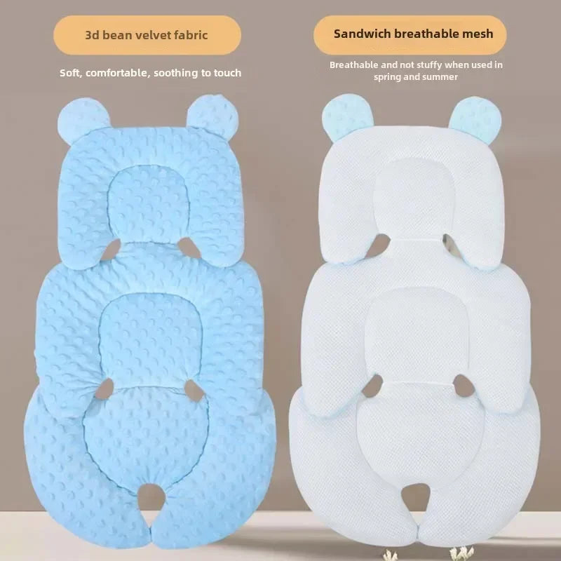 Baby Stroller Seat Cushion Infant Double-sided Safety Seat Pad Thick Warm Universal Child Cart Mattress Mat Stroller Accessories
