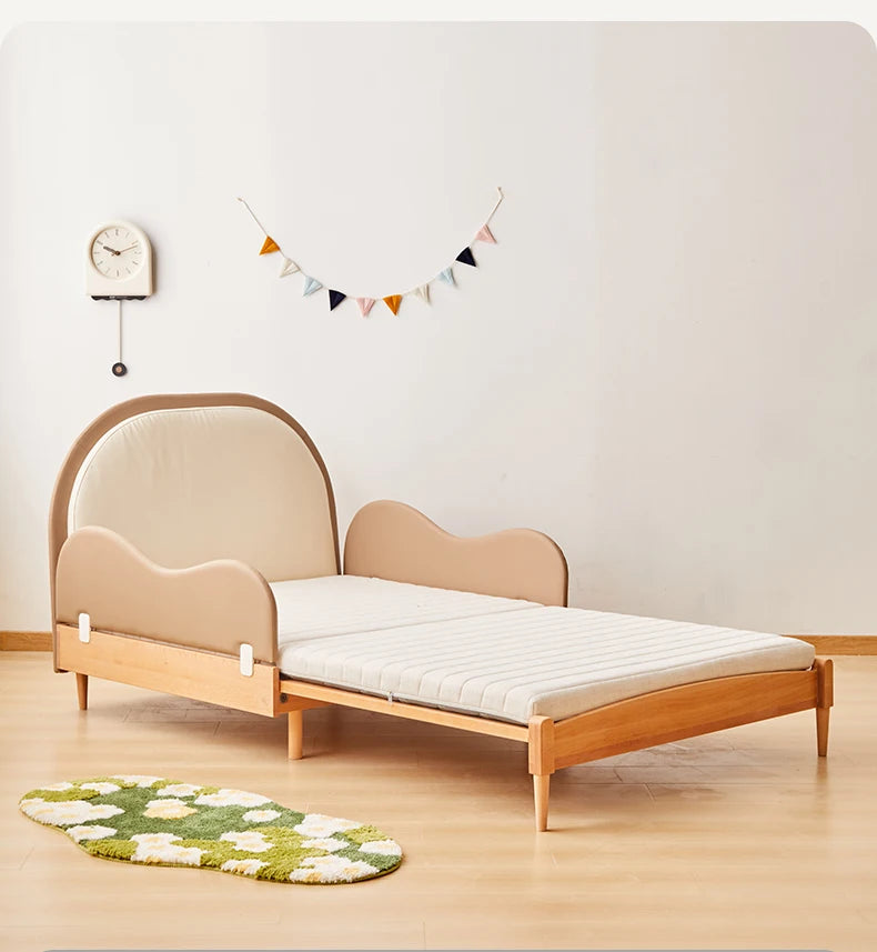Customizable Solid Wood Children's Bed Popsicle House Tent Telescopic Bed Children's Room Platform Boy Girl Climbing