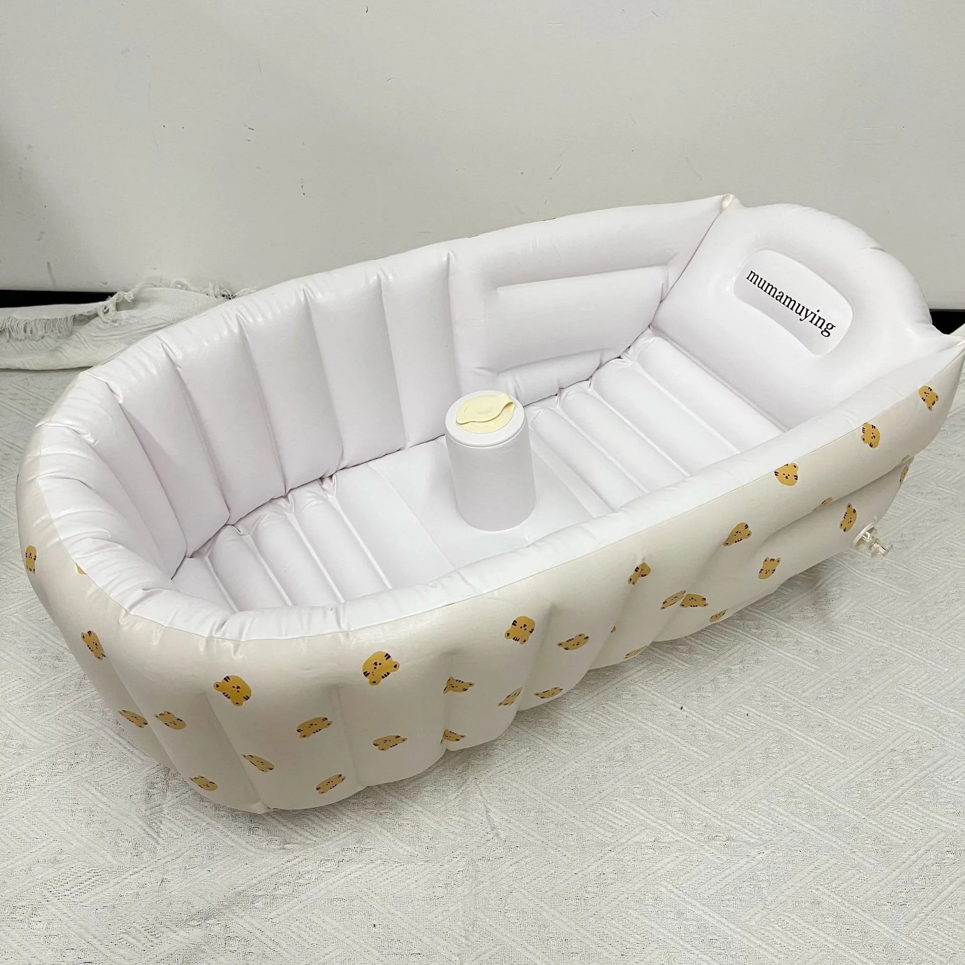 Non Slip Portable Baby Bath Tub Foldable Inflatable Swimming Pool For Kids Infant Bathtub