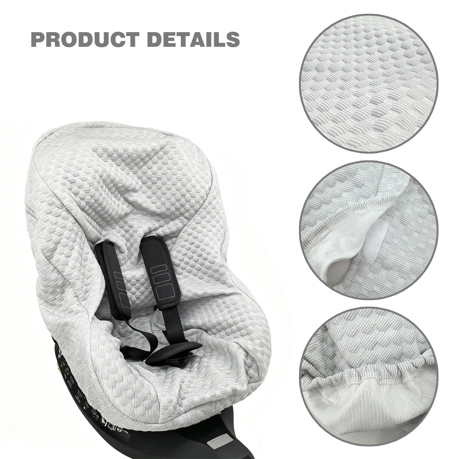 Baby Car Seat Cover, Car Seat Cover, Car Seat Cover for Children's Cars, Soft and Comfortable, Unisex
