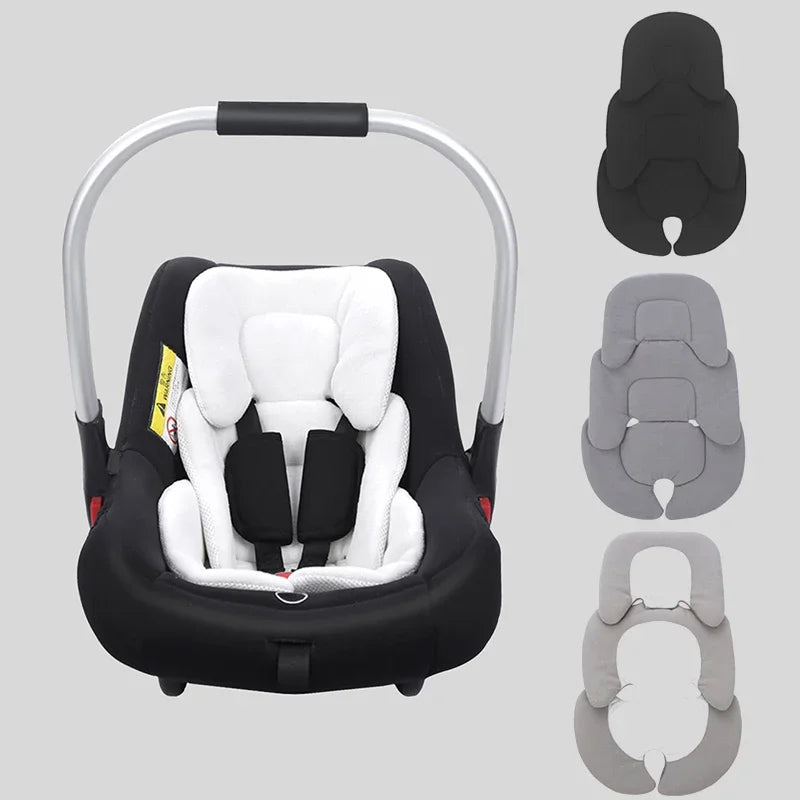 Universal Baby Stroller Seat Pad Cotton Seat Pad Baby Car Seat Cushion Child Infant Cart Mattress Mat Stroller Accessories