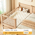 Customizable Solid Wood Children's Splicing Bed Wide Splicing Artifact Flat Baby Can Lift Bedside Bed