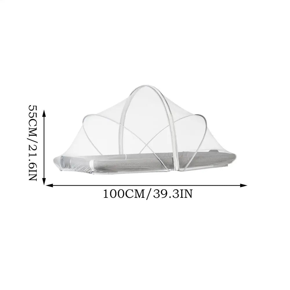 Crib Netting Mesh Portable Bassinet Cover Mos-quito Net Cover For Playard Cradle Co-Sleeping Travel Camping Outdoor Naps